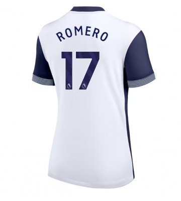 Tottenham Hotspur Cristian Romero #17 Hjemmebanetrøje Dame 2024-25 Kort ærmer